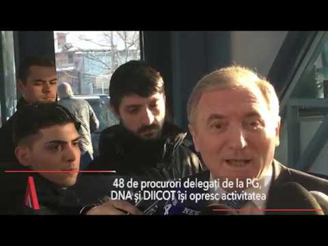 Stiri Mediafax 18 octombrie -  48 de procurori de la PG, DNA și DIICOT își opresc activitatea