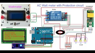 AC Watt Meter using Arduino