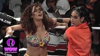 Caged Heat vs Farah and Paradise Part 1 - WOW Flashback