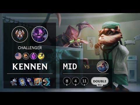 Kennen Mid vs Yasuo - NA Challenger Patch 10.12