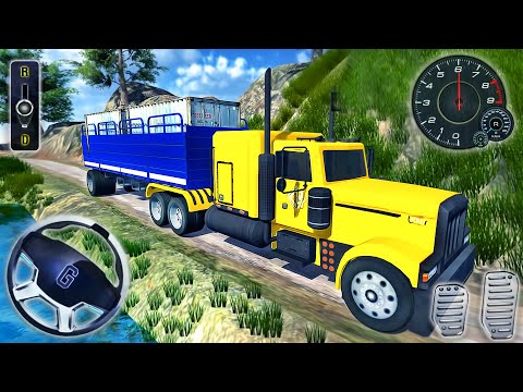 Heavy Cargo Truck Driver Simulator - Offroad Transport Truck Driving - Android GamePlay