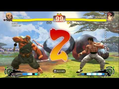 Bullcat [Gouken] vs rubsv [Fei] SSF4 Japanese Online Ranked Matches - TRUE-HD