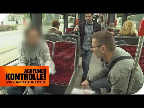 "I have no money!" A notorious fare dodger with excuses! | Attention: Ticket Inspection | kabel eins