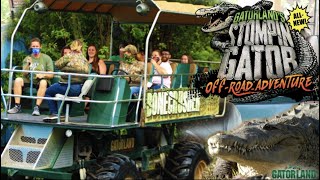Front Row 4K POV Stompin' Gator OffRoad Adventure Through Gator Infested Waters @ Gatorland Orlando