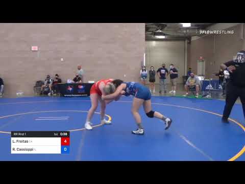 73 Kg Rr Rnd 1 - Lillian Freitas, CA Vs Rose Cassioppi, IL