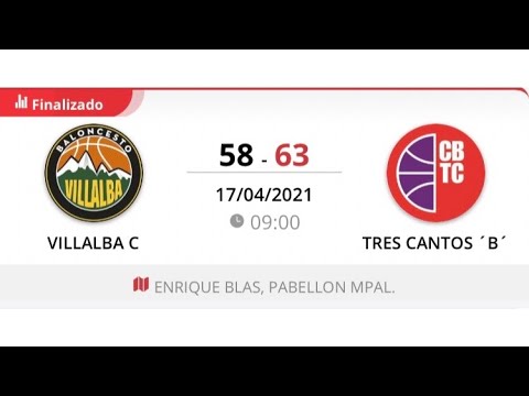 Cadete masc C VILLALBA - TRES CANTOS