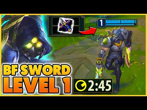 *2 MINUTE BF SWORD* This PAY TO WIN skin makes it so easy - BunnyFuFuu | League of Legends