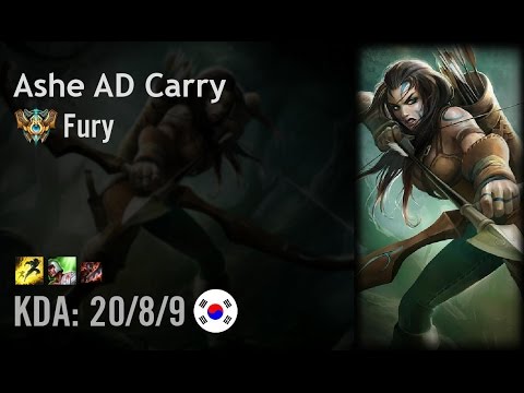 Ashe AD Carry vs Kalista - Fury - KR Challenger Path 6.5
