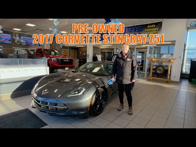 2017 Chevrolet Corvette Stingray Z51 6.2L V8 STINGRAY AUTOMAT... in Cars & Trucks in Ottawa