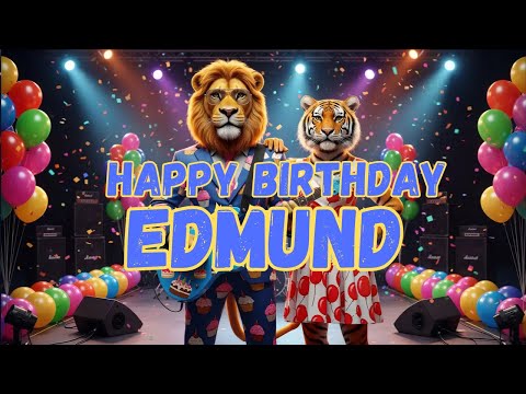 EDMUND Happy Birthday Song - Happy Birthday to Edmund