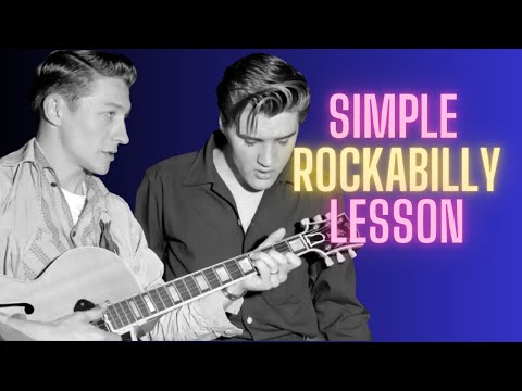 Your First Rockabilly Rhythm and Lick! Lesson #5 Rockabilly Guitar for the Complete Beginner