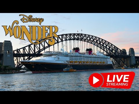 Thumbnail for Disney Wonder Live Stream Sailing into Sydney Harbour