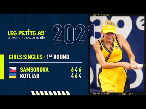 Les Petits As 2021 | Girls 1st Round | Yelyzaveta Kotliar vs. Laura Samsonova