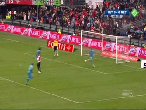 Eredivisie 2009 : J05 : Feyenoord - NEC : 0-2