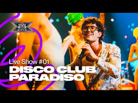 La prima cover in inglese dei Disco Club Paradiso | X Factor 2022 - Live 1