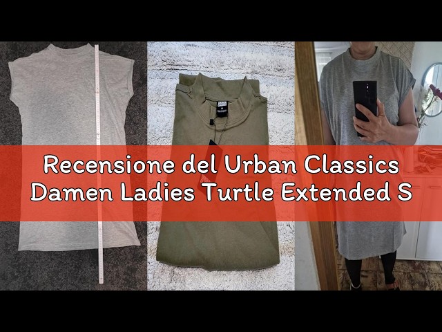 Vídeo relacionado con Urban Classics Ladies Extended Shoulder tee, Camiseta Mujer, White, M