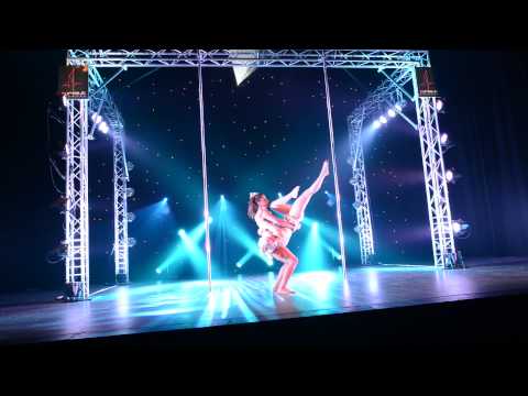 Miss Pole Dance UK 2014 - Doubles Melissa Sidiki & Timonie George