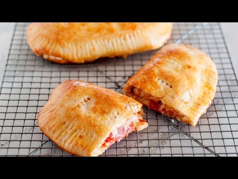 Easy Pizza Pockets Recipe | Homemade Calzones