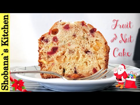 Bakery Style Fruit & Nut Cake with few Ingredients - Instant Christmas Tutti Frutti Cake