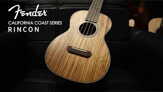 Video thumbnail for Ukulele Fender California Coast Series : RINCON (Sound Demo) | Kitharra by Kitharra TV