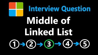 Middle of the Linked List - Leetcode 876 - Python