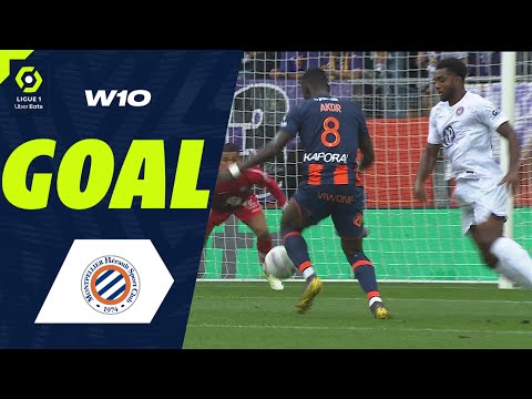 Goal Akor Jerome ADAMS (13' - MHSC) MONTPELLIER HÉRAULT SC - TOULOUSE FC (3-0) 23/24