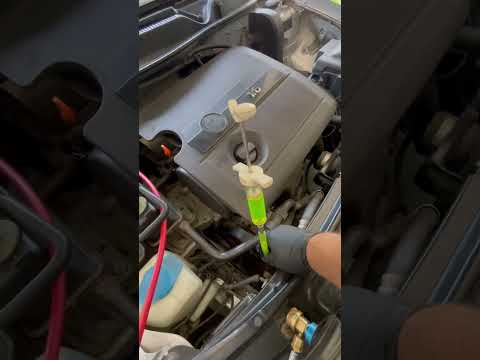 How to add UV DYE for your car #automobile #mechanical #airconditioning #trending #airconditioner