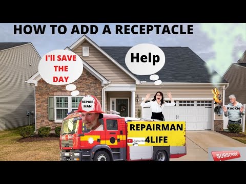 How to add a electrical outlet