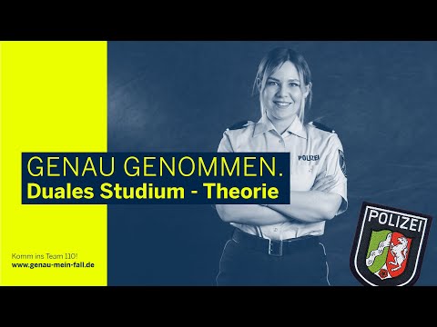 GENAU GENOMMEN - Duales Studium 📓 THEORIE