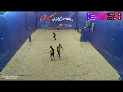 12:15 M. Kyselov / S. Zalizko - A. Matvieiev / I. Horiaiev 09.03.2023 | Winners Beach Volleyball
