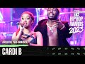 Cardi B 'Get Up 10' & Then Drops Down Low To Perform 'Backin' It Up' | Hip Hop Awards '23