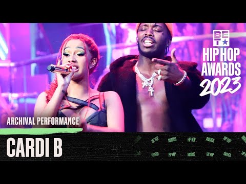 Cardi B 'Get Up 10' & Then Drops Down Low To Perform 'Backin' It Up' | Hip Hop Awards '23