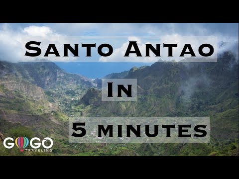 TRAVELING TO SANTO ANTAO IN CAPE VERDE IN 5 MINUTES