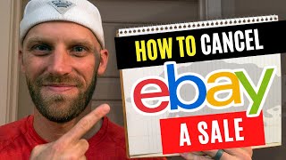 How to Cancel a Sale on eBay as a Seller!