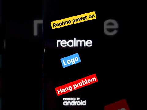 Realme hang on logo problem #shorts  #realmehangproblemonlogo #realmepoweronproblem