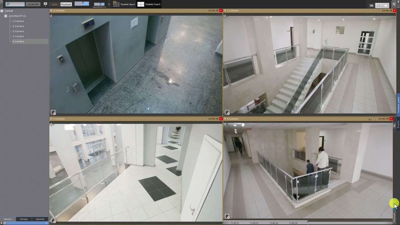Intelligent Search in Recorded Video, Axxon One