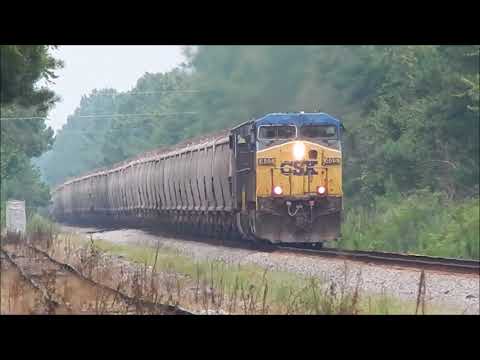 Grain train rolling Thru Parkton, NC
