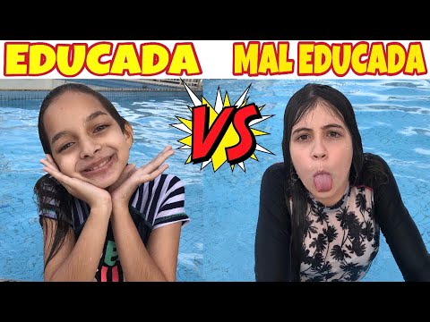 EDUCATED CHILD VS EVIL IN THE POOL
