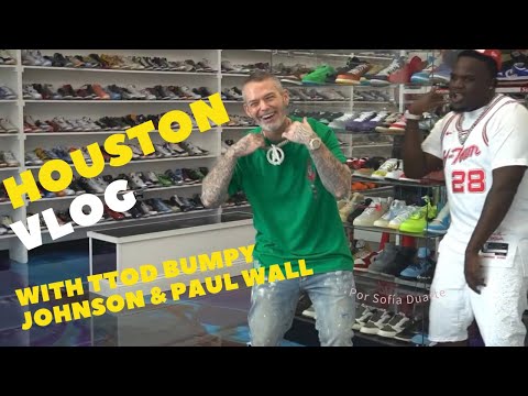 🔥 Behind The Scenes w/ TTOD Bumpy Johnson & Paul Wall | Houston Vlogs 