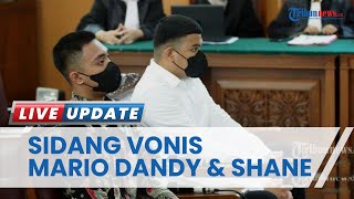 Sidang Vonis Mario Dandy dan Shane Lukas Kasus Penganiayaan David Ozora