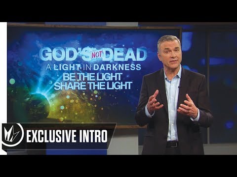 God's Not Dead: A Light in Darkness Exclusive Intro from Rick Broocks -- Regal Cinemas [HD]