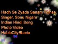 Had Se Jyada Sanam Tujhse Pyar Kiya 2020 New Video Gaane Sune Ansune