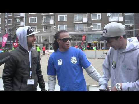Edgar Davids doet de cooking dance met Yesrel