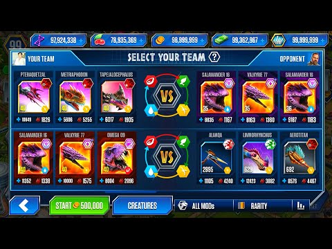 PTEROSAURS MODs Vs BOSS MODs (JURASSIC WORLD).