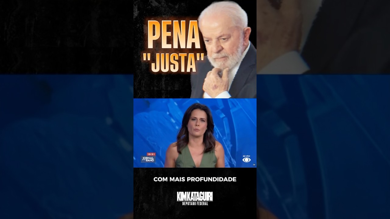 PENA JUSTA: GOVERNO LULA quer FACILITAR a vida dos BANDIDOS!