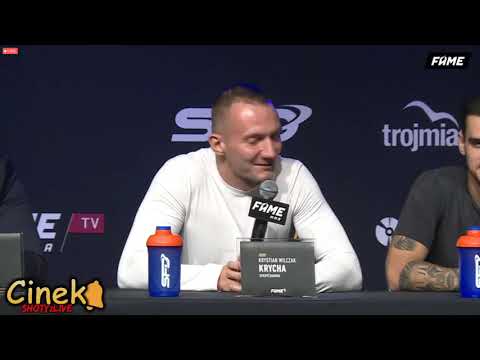 FAME MMA 5 KRYCHA VS KASTI Pierwsza Konferencja!