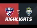 FC Dallas vs. Seattle Sounders FC | HIGHLIGHTS - June 1, 2019