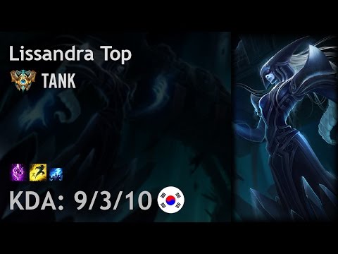 Lissandra Top vs Pantheon - TANK - KR Challenger Patch 6.20