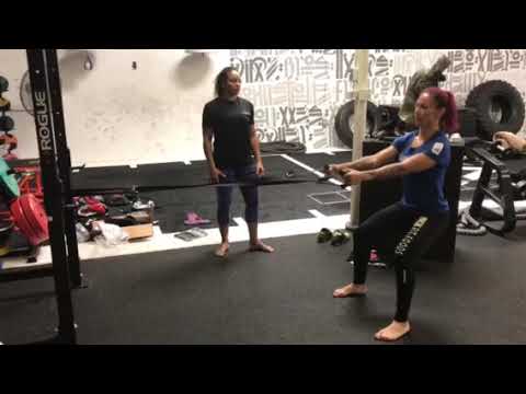 T2 Iso Suspension Training Marion Reneau training with Cris Cyborg UFC 214