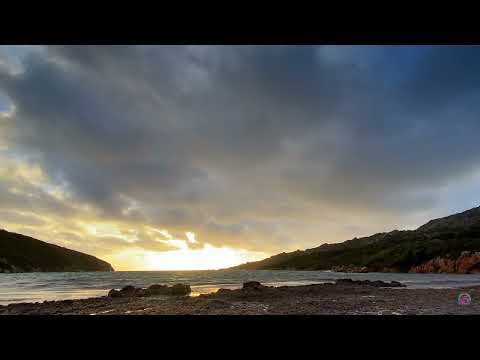 Moment de calme en direct live de la plage de Paragan à Bonifacio en Corse sur une musique en 432 Hz